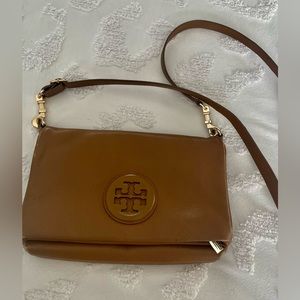 Tory Burch leather cross-body purse